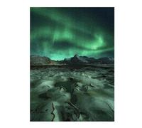 52x38cm/1000pcs Puzzles for Teenagerss Ice Cracking Jigsaw Puzzle Toy Wall Decor Difficult Challenge Stress Reduction Gifts 52x38cm/1000pcs