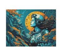 52x38cm/1000pcs Teenagers Pieces Jigsaw Puzzle Underwater Odyssey A Diver's Journey Puzzle for Adults Toy Wall Decor Perfect Decoration Challenging To Complete 52x38cm/1000pcs