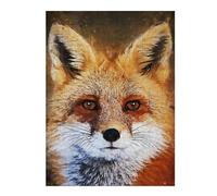 52x38cm/1000pcsJigsaw Puzzle for Adults Face Fox Jigsaw for Adults DIY Toys Improve Memory Unique Gifts for Birthday And Christmas 52x38cm/1000pcs