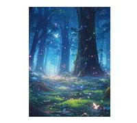 52x38cm/1000pcsJigsaw Puzzles for Teenagerss Enchanted Forest Jigsaw for Adults Fun Games A Work of Art Christmas Birthday Gifts 52x38cm/1000pcs