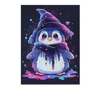 52x38cm/1000pcsPuzzle For Adults Magical Penguin Wizard Puzzle for Adults DIY Toys Presents for Women Deal As Gifts for The Whole Family 52x38cm/1000pcs
