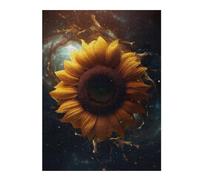 52x38cm/1000pcsPuzzle For Adults Sunflower Galaxy Milkyway Puzzle for Adults DIY Toys Presents for Women Deal As Gifts for The Whole Family 52x38cm/1000pcs