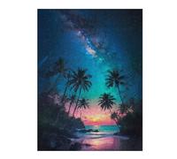 52x38cm/1000pcsPuzzles for Teenagerss Cosmic Palms Jigsaw Puzzle Toy Wall Decor Difficult Challenge Stress Reduction Gifts 52x38cm/1000pcs
