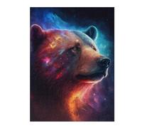 52x38cm/1000pcsPuzzles for Teenagerss Star Bear Jigsaw Puzzle Toy Wall Decor Difficult Challenge Stress Reduction Gifts 52x38cm/1000pcs