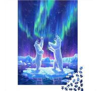 52x38cm/1000pcsPuzzles, Puzzles Für Erwachsene Und Teenager Polar Bears Dancing