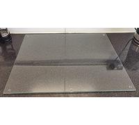 52X60Cm Tempered Glass Worktop Saver 5mm Clear Glass Chopping Board Extra Large