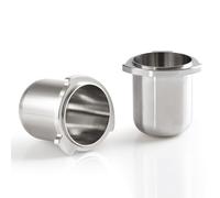 53.3mm Stainless Steel Coffee Bean Dosing Cup for Breville Espresso Machine Compatible with 54mm Portafilter With Grinder Activating Tab, For Sage sage barista express Impress BES870XL/875/876/878/880