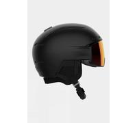 53/56 Salomon Driver Prime Sigma Plus Snow Helmet Black Size S