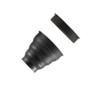 53-72mm/72-112mm Camera Anti-Glare Silicone Lens Shade Lens Sunshade for Photography Through Glass Shaker Hood