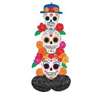53" Day of The Dead Día de Los Muertos Sugar Skulls Halloween Decoration Display Airloonz Air Fill Only