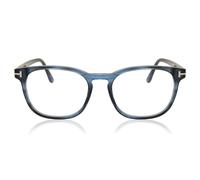 TOM FORD FT5868-B 092 Man Optical frames Acetate Blue Squared Normal