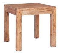(53 x 50 x 50 cm) vidaXL Coffee Table Hallway End Table Accent Side Table Solid Mahogany Wood