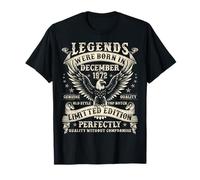 53 Year Old Bday Gifts for Men 53rd Birthday December 1972 T-Shirt