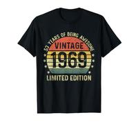 53 Year Old Gifts Vintage 1969 Limited Edition 53rd Birthday Value Graphic T-Shirt