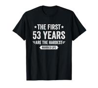53 Year Wedding Anniversary Married Couples 53rd Anniversary T-Shirt