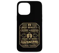 53 Years Of Being Awesome 53 Years 53 Birthday Man Case for iPhone 13 Pro Max