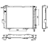 53030 RADIATOR, ENGINE COOLING NRF