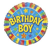 53091-18" Foil Birthday Boy Balloon