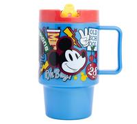530ml Mickey Plastic Mug with Lid