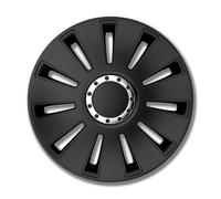 531614 Silverstone Pro Wheel Trims 14 Inches Black