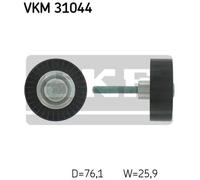 532 0346 10 V-Ribbed Belt Deflection Guide Pulley 26mm Width Fits Audi A1 By INA