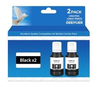 532 Ink Refill Bottles ET-M1170 ET-M2170 ET-M3170 Replacement for Epson 532 Black Ink High Capacity Compatible for EcoTank Pro ET M1170 ET M2170 ET M3170 Workforce ST-M1000 ST-M3000 ETM1170 ETM2170