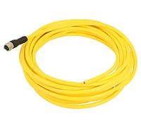 533121 Cable: for sensors/automatic machines M8 PIN: 4 straight 5m plug PUR M...