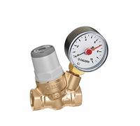 533230h Micro Pressure Reducer Tilted DN8 3/8 with Manom. Caleffi 0 ÷ 10
