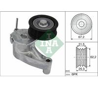 INA Alternator Fan Drive Belt Tensioner 534 0710 10 - V-ribbed Pulley for Volvo