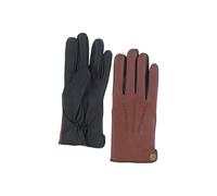 '535' Soft Lambskin Real Leather Fleece Lining Gloves Gabicci Tan S/M