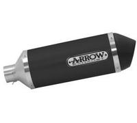 53526ANN - Exhaust Muffler Arrow Urban Aluminum Dark Yamaha X-MAX 125 (18)
