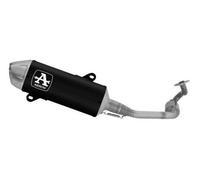 Arrow Complete Exhaust Urban Aluminum Black Honda SH 125 2024-2026 Euro 5+