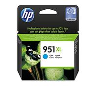 535620 - HP 951XL Cyan Ink Cartridge (Yield 1500 Pages) for HP Officejet Pro 8100 ePrinter Series/HP Officejet Pro 8600 e-All-in-One Series