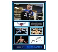 (538) Ricky Hatton Boxing Legend Signed A4 Photograph (21 X 297 CM) Art Work Wall Art Display (REPRINT) #####