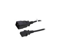 53991 cable IEC C13 female, IEC C20 male 1.2 m black 10A QOLTEC