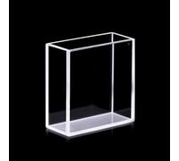 53ml Quartz Fluorescent Cuvette Cell - High Transmittance Quartz Glass