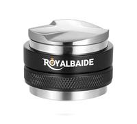 53mm Coffee Distributor and Tamper, Dual Head Coffee Leveler Compatible with 54mm Portafilter,Adjustable Depth Detachable Professional Espresso Hand Tampers