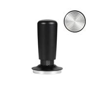 53mm Coffee Tamper with Stainless Steel Threaded Base, 53mm Coffee Tamper Tool, Compatible with Coffee Machine