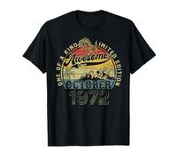 53rd Bday Gifts for Men October 1972 53 Year Old T-Shirt