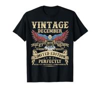 53rd Birthday Gifts December 1972 Men Funny 53 Years Old T-Shirt