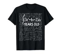 53rd Birthday Integral Calculus Math Nerd Funny Value Graphic T-Shirt, Men, Black, XL