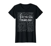 53rd Birthday Integral Calculus Math Nerd Funny Value Graphic T-Shirt, Women, Black, M
