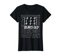 53rd Birthday Matrix Determinant Math Nerd Funny Value Graphic T-Shirt, Women, Black, M