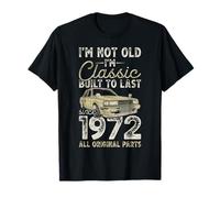 53rd Birthday, Since 1972, Classic Car, 53 Year Old T-Shirt