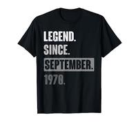 53rd Birthday Vintage Retro Funny 53 Year Old September 1970 T-Shirt