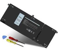 53Wh H5CKD 15V Battery Replacement for Dell Inspiron 5400 5406 7405 7300 7306 7500 7506 2-in-1 Silver 5300 5301 5401 5402 5408 5409 5501 5502 5508 5509 Series Latitude 3410 3510 Vostro 5300 5301 7T8CD