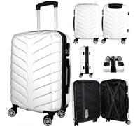 53X38X22CM Cabin Suitcase, White