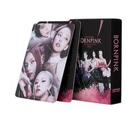 54/55PC Blackpink Photocards Kpop Lisa Jennie Jisoo Rose Min Card Kpop Photocard Set Birthday Gift for Fans