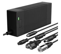 54.6V 2A Charger for 48V 13S Lithium Battery, Replacement for Jetson, Gotrax, Razor, Ninebot, Segway, Swagtron, Hiboy, 6 Plugs Fast Battery Charger