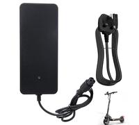54.6V 2A Electric Scooter Charger, Compatibility with Kugoo M4/M4 Pro/Hitway H5/H5 Pro/UrbanGlide/JOYOR/Speedway/Urbetter/Kaabo for 48V Lithium Battery Charger Hoverboard, 3-Pin 12mmConnector